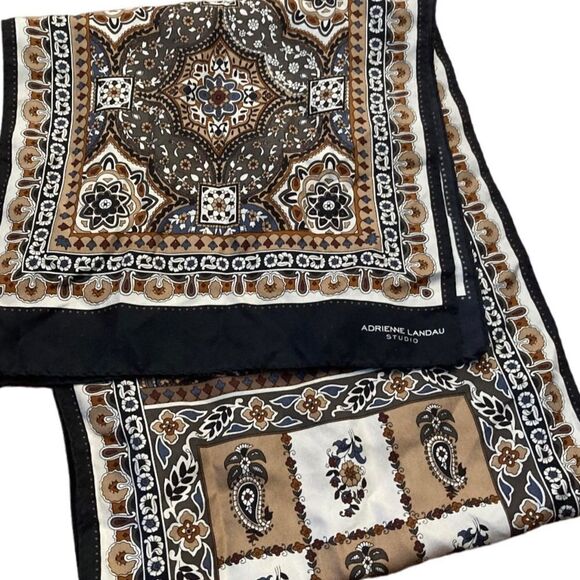 Adrienne Landau studio, silk scarf - Picture 3 of 5